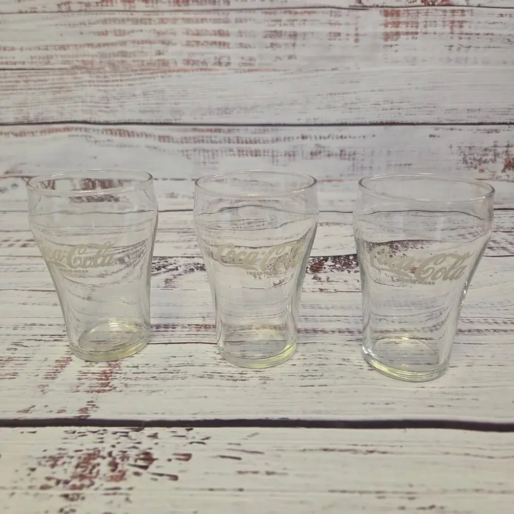 Set of 3 Coca-Cola Coke 4